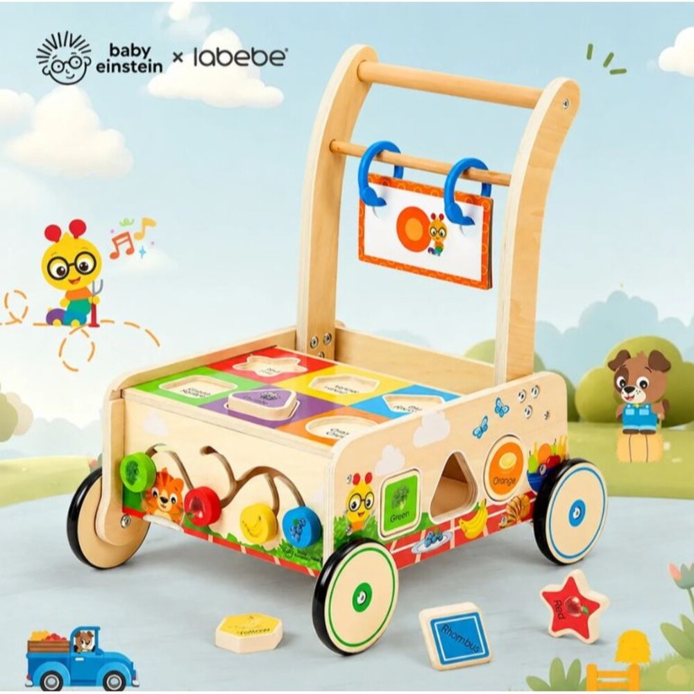 Baby Einstein x labebe Discover & Grow Wooden Activity Walker -  New